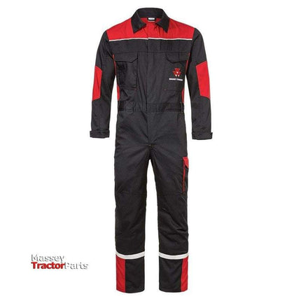 Black And Red Overalls - X993452101-Massey Ferguson-Clothing,Men,Merchandise,On Sale,overall,Overalls,Overalls & Workwear,Women