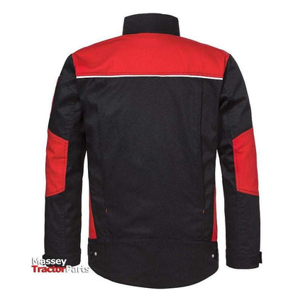 Black And Red Work Jacket - X993452102-Massey Ferguson-Clothing,jacket,jackets,Jackets & Fleeces,Men,Merchandise,On Sale,Women