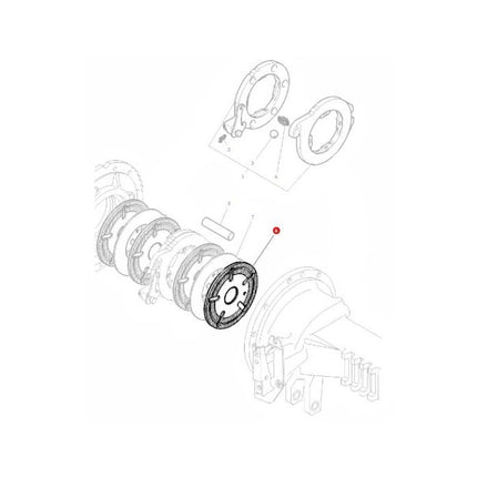 Brake Disc - 3823952M1 - Massey Tractor Parts