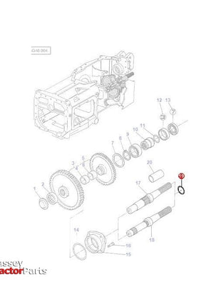 Circlip - 3615384M2 - Massey Tractor Parts