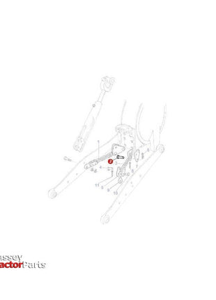 Massey Ferguson Clevis Pin Check Chain - 377415X1 | OEM | Massey Ferguson parts | Linkage-Massey Ferguson-Check Chains,Clevis Ends & Components,Clevis Pins,Farming Parts,Hardware,Linkage,PTO & Linkage,Stabilisers,Towing & Fasteners,Tractor Parts