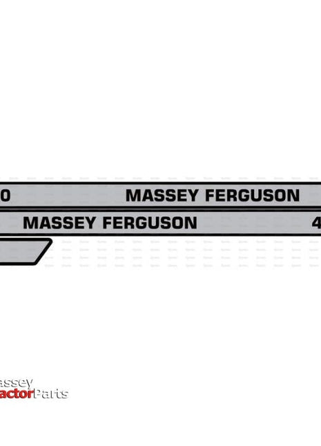 Decal Set - Massey Ferguson 4270
 - S.118320 - Massey Tractor Parts