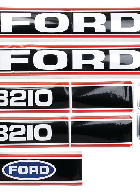 Decal Set - Ford / New Holland 8210 Force II
 - S.12113 - Massey Tractor Parts