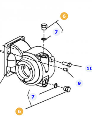 Drain Plug - 4308030M92 / 	 3583994M91 - Massey Tractor Parts