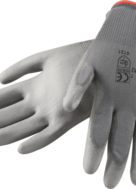 Gnitter Grey Gloves - 7/S
 - S.153957 - Massey Tractor Parts