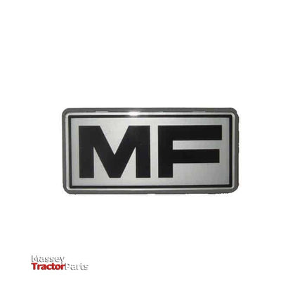 Massey Ferguson Grille Badge - 1682944M91 | OEM | Massey Ferguson parts | Decals & Emblems-Massey Ferguson-Cabin & Body Panels,Farming Parts,Grilles & Cowls,Tractor Body,Tractor Parts