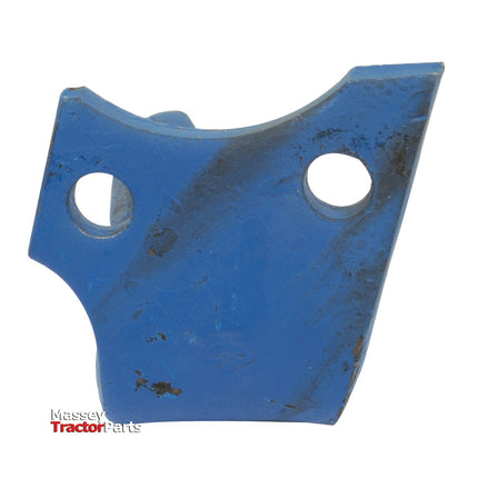 Hardfaced Power Harrow Blade 100x16x320mm LH. Hole centres: 66mm. HoleâŒ€ 17.5mm. Replacement for Perugini (Concept-Ransome), Rabewerk.
 - S.74793 - Massey Tractor Parts