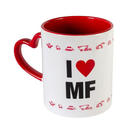'I Love MF' Mug - X993422101000 - Massey Tractor Parts