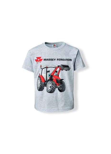 Kids Grey T-shirt - X993211905 - Massey Tractor Parts