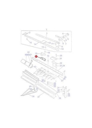 Knife Guide - 231303M2 - Massey Tractor Parts