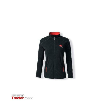 Ladies Black Fleece - X993051904-Massey Ferguson-clothing,fleece,jackets,Jackets & Fleeces,Men,Merchandise,On Sale,sweatshirt,Women,workwear