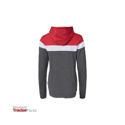 Ladies Colour Block Hoodie - X993312009-Massey Ferguson-Clothing,hoodie,jumper,Merchandise,On Sale,Women,workwear