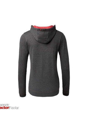 Ladies Grey Hoodie - X993312007-Massey Ferguson-Clothing,hoodie,jumper,Merchandise,On Sale,Women,workwear
