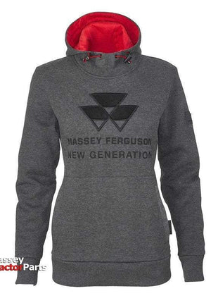 Ladies Hoodie - X993321703-Massey Ferguson-clothing,hoodie,jackets,jumper,Merchandise,On Sale,Women,workwear
