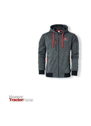 Mens Grey Hoodie - X993051914-Massey Ferguson-clothing,hoodie,jackets,jumper,Men,Merchandise,On Sale,workwear
