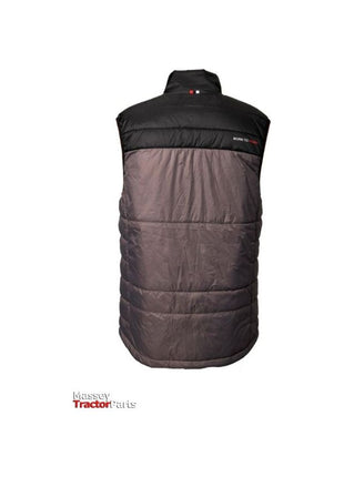 Mens Grey Padded Vest -  X993322215 - Massey Tractor Parts