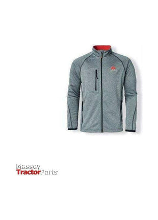 Mens Light Grey Fleece - X993051913-Massey Ferguson-clothing,fleece,jackets,Jackets & Fleeces,Men,Merchandise,On Sale,workwear