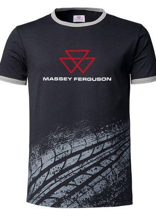 Mens T-shirt With Tyre Print - X993412202 - Massey Tractor Parts