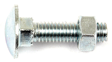 Metric Carriage Bolt and Nut, Size: M10 x 30mm (Din 603/555)
 - S.8266 - Massey Tractor Parts