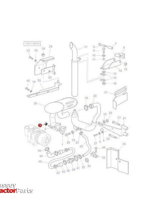 Massey Ferguson Nut - 3010571X1 | OEM | Massey Ferguson parts | Nuts-Massey Ferguson-2 Piece Fittings,Axles & Power Train,Bolts & Nuts,Bolts & O rings,Farming Parts,Hydraulic Fluid Connectors,Hydraulics,Inserts,Machinery Parts,Nuts,Plough & Cultivation Fasteners,SAE,Screws & Fasteners,Towing & Fasteners,Tractor Parts,Wheels & Mudguards