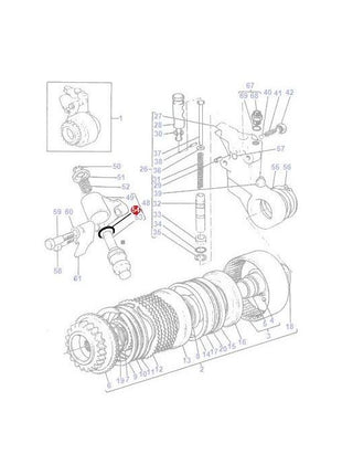 ORing Brake Piston - 364101X1 - Massey Tractor Parts