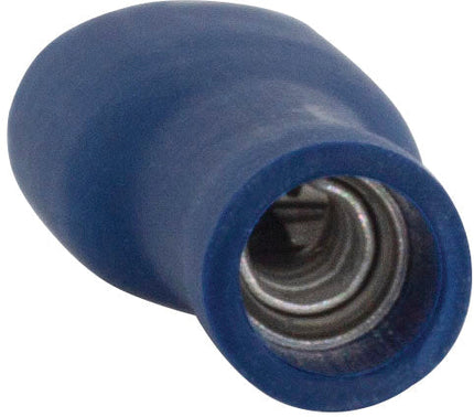 Pre Insulated Spade Terminal - Fully Insulated, Standard Grip - Female, 6.3mm, Blue (1.5 - 2.5mm), (Bag )
 - S.8545 - Massey Tractor Parts