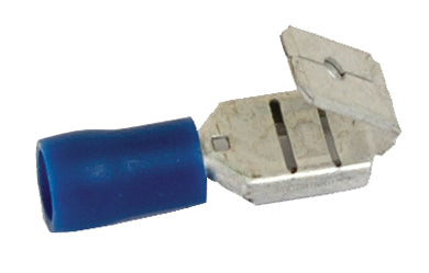 Pre Insulated Spade Terminal, Standard Grip - Female Spade with Male Branch, 6.3mm, Blue (1.5 - 2.5mm)
 - S.8547 - Massey Tractor Parts