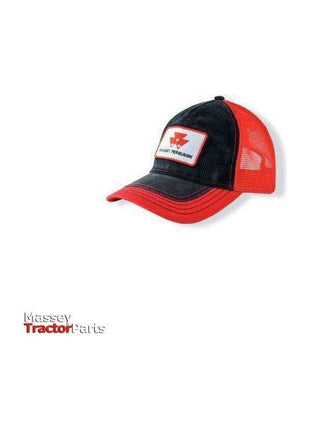 Red Black Cap - X993231902000-Massey Ferguson-Cap,clothing,Clothing Hat,Hat,Merchandise,Not On Sale