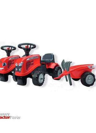 Ride-on With Trailer - X993361900241-Massey Ferguson-Merchandise,Model Tractor,On Sale,Ride-on Toys & Accessories