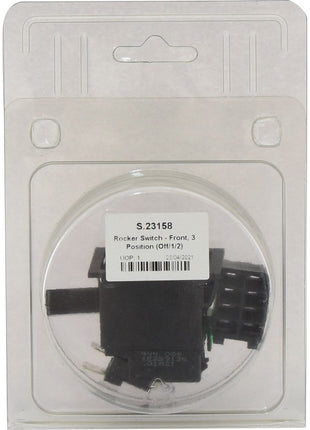 Rocker Switch - Front, 3 Position (Off/1/2)
 - S.23158 - Massey Tractor Parts