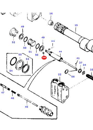 Massey Ferguson Roller - 897599M1 | OEM | Massey Ferguson parts | Replacement Parts-Massey Ferguson-Farming Parts,Gears & Components,Hydraulic Pump Parts,Hydraulic Pumps & Motors,Hydraulics,Tractor Parts