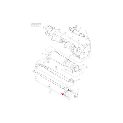Massey Ferguson Roller - 898196M2 | OEM | Massey Ferguson parts | Linkage-Massey Ferguson-Draft Control Components,Farming Parts,Hydraulics,Tractor Hydraulic,Tractor Parts