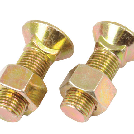 Round Countersunk Square Hex Bolt & Nut (TFCC), Replacement for Ransomes
 - S.76211 - Massey Tractor Parts