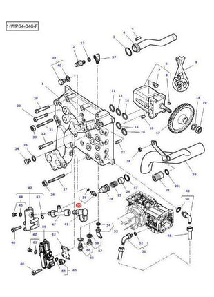 Massey Ferguson STRAIGHT FITTING - 3019385X91 | Massey Parts-Massey Ferguson-