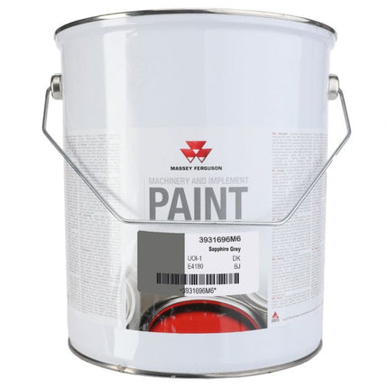 Sapphire Grey Paint 5lts - 3931696M6 - Massey Tractor Parts