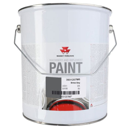 Sirmac Grey Paint 5lts - 3931207M6 - Massey Tractor Parts