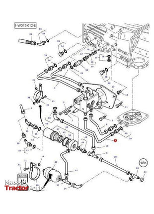 Massey Ferguson Tube - 3792306M1 | Massey Parts-Massey Ferguson-