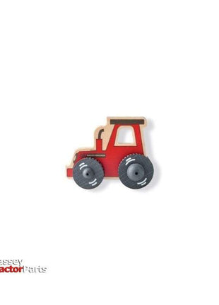 Wooden Push Tractor - X993311919000-Massey Ferguson-Childrens Toys,Merchandise,Model Tractor,On Sale