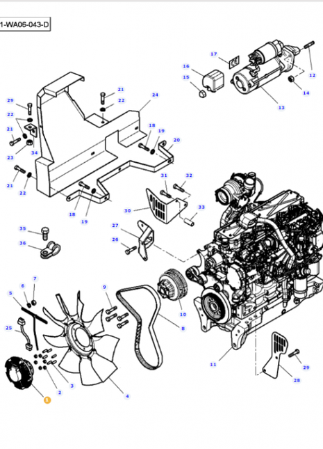 Clutch - 4282824M1 - Massey Tractor Parts