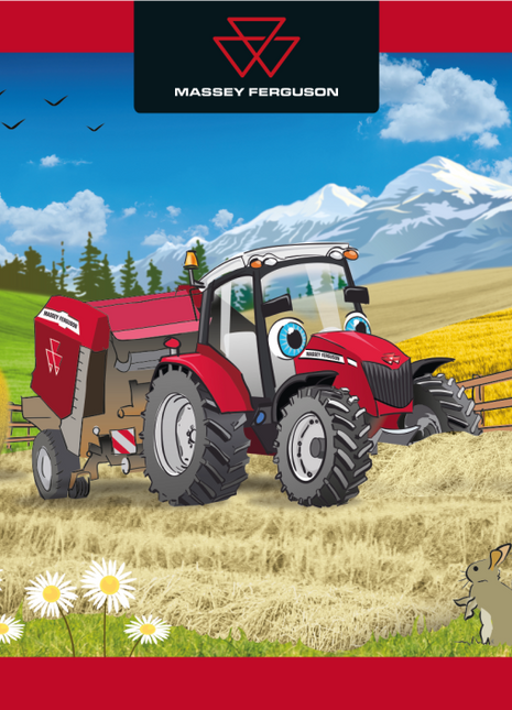 SET OF 2 JIGSAW PUZZLES OF 36 PIECES FOR CHILDREN | NEW LOGO - X993342208000 - Massey Tractor Parts